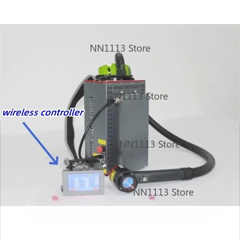 MCQ-100/200 Fiber Lazer Cleaning Machine for Car Parts 1.5mj Pulsed Laser Old Paint Remover for Small Business 50w