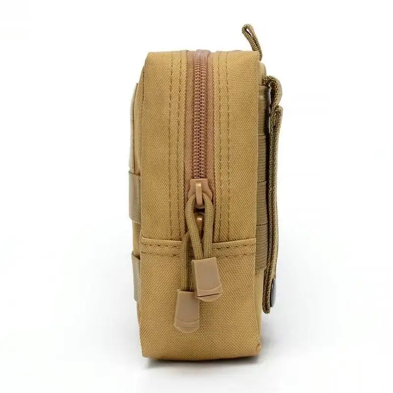 Multifunktionale Werkzeugtasche, Outdoor-Gürteltasche, Werkzeugbeutel, Reißverschluss-Gürteltasche mit Anhängerzubehör – Detail 5
