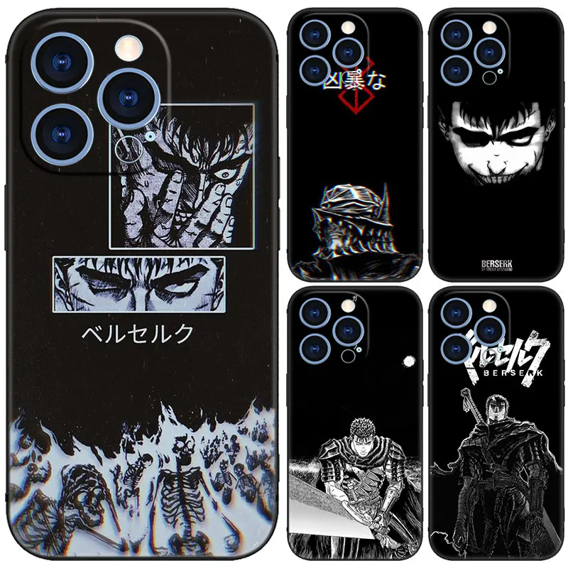 Anime Berserk Guts Case For Samsung Galaxy A55 A54 A53 A52S A35 A34 A33 A32 A25 A24 A23 A22 A15 A14 A13 A12 A73 A71 A70 A51 A50