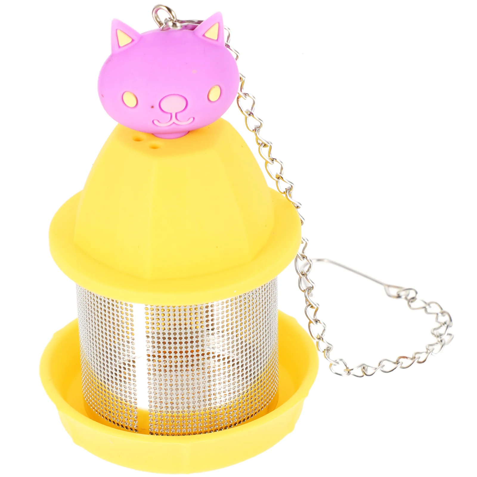 

Stainless Steel Strainer Fine Mesh Loose Leaf Infuser Reusable Filtering Tool Kitchen Tea Steeper Household Tea Holder