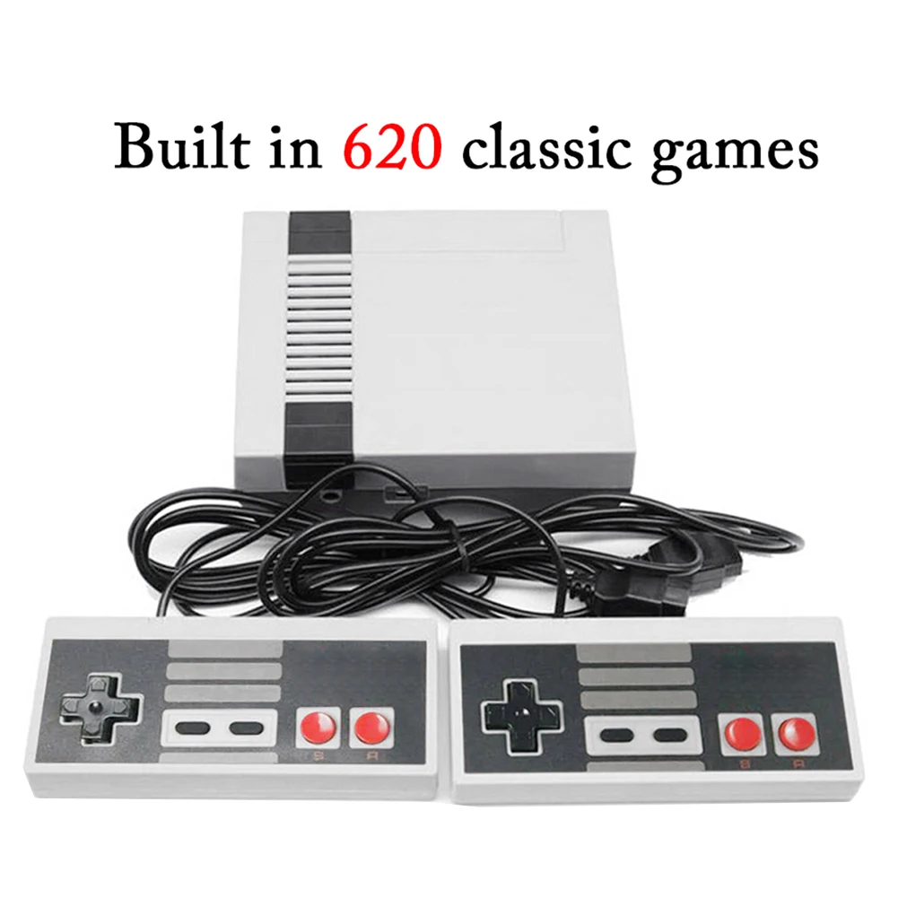 Portable Retro Mini TV Game Console Classic Handheld 620 Video Gaming Player