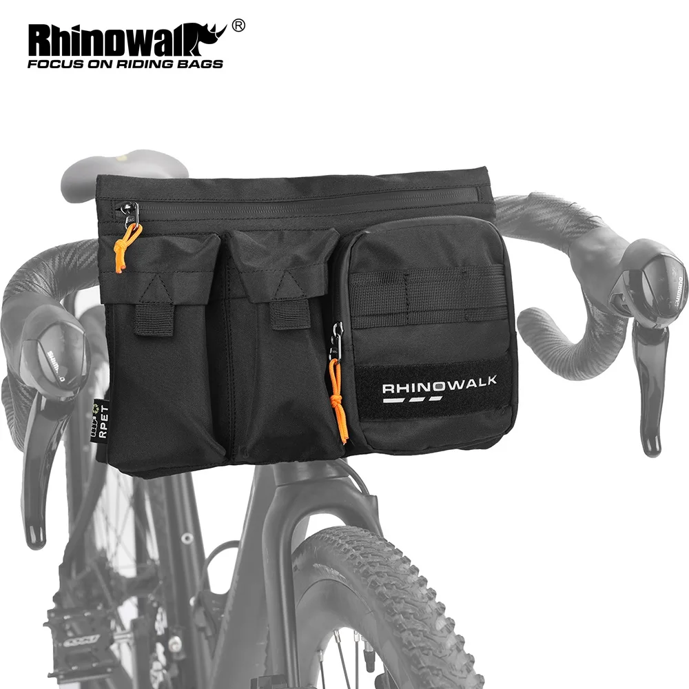

Rhinowalk Multi-Functional Bicycle Front Bag - Stylish, Versatile, and Spacious with High Quality and Portable Design