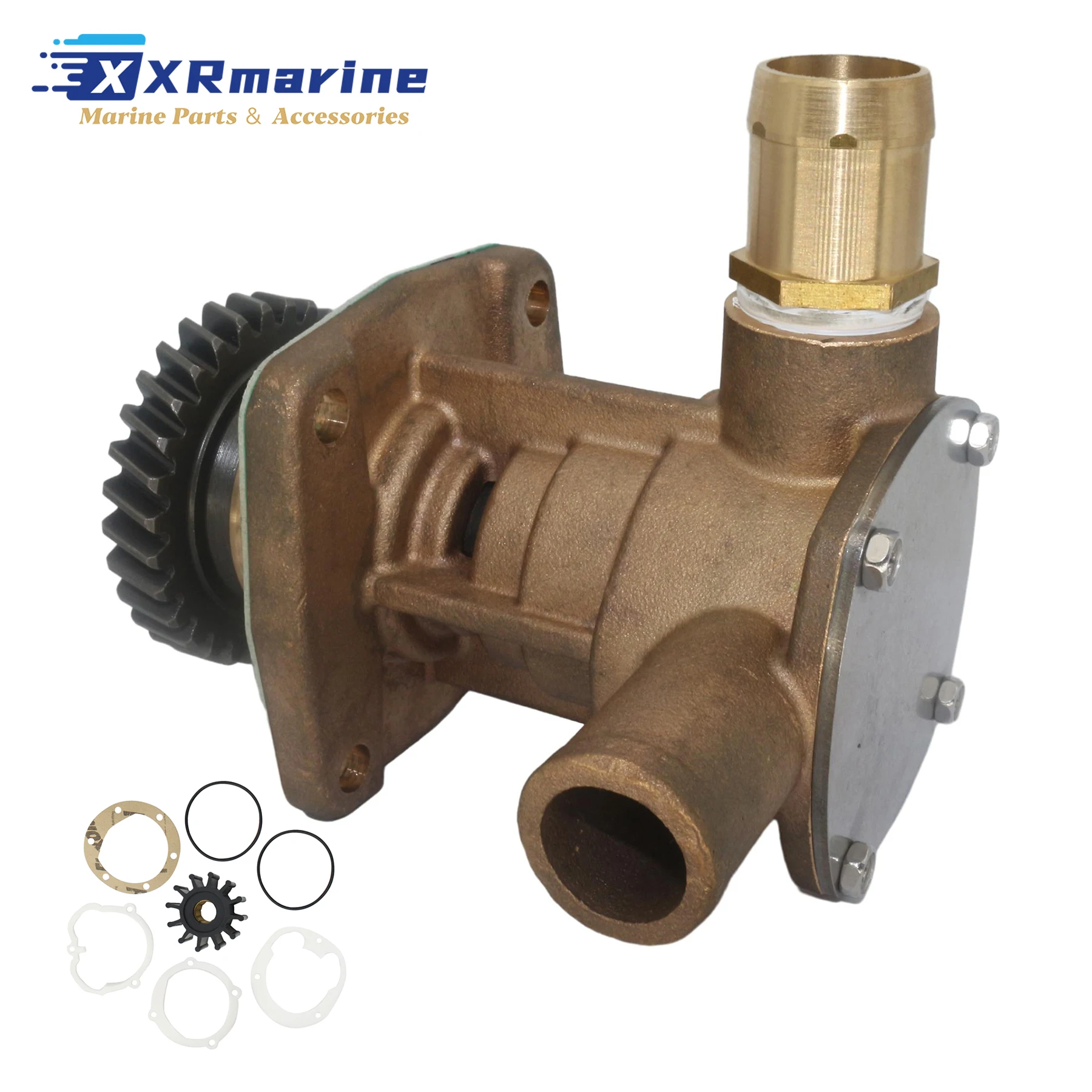 

Sea Water Pump with Impeller Kit Fits for SPX Flow Johnson Pumps 10-13328-01 10-13328-03 Replaces JPR-YM04JHB JPR-YM04JH02