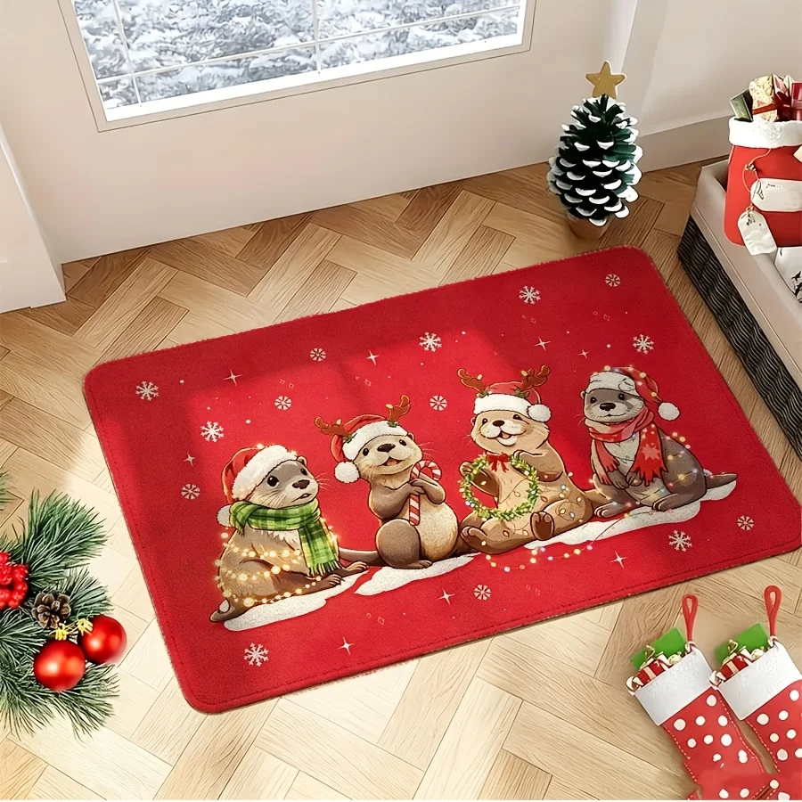 Jolliest Bunch Pattern Floor Mat household decorative laundry room balcony cottage backyard seasonal entry door rug gift