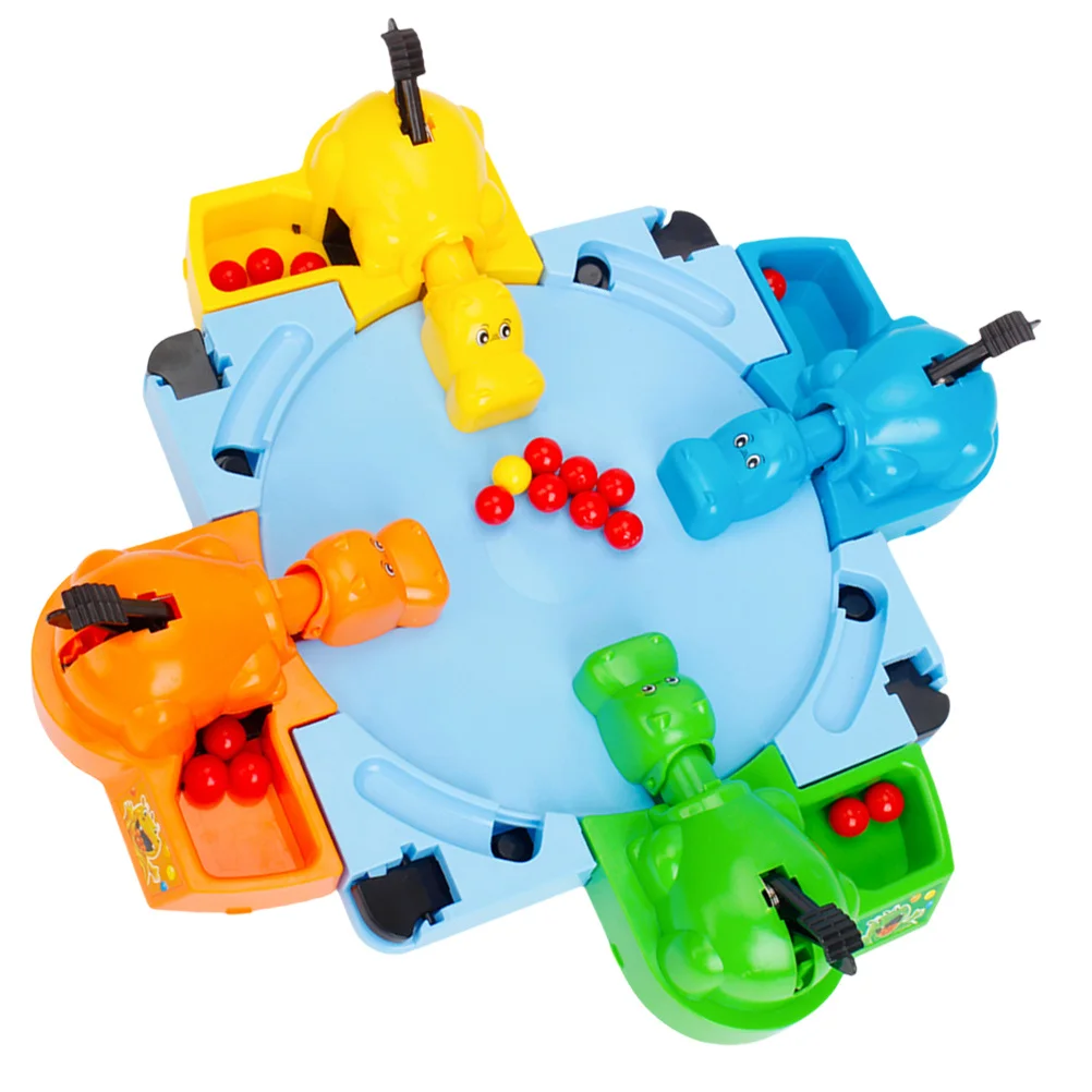 

1Set Educational Marble-Swallowing Hippo Interactive Early Learning Plaything for Kids Boys Girls Toddlers Fun Parent-Child