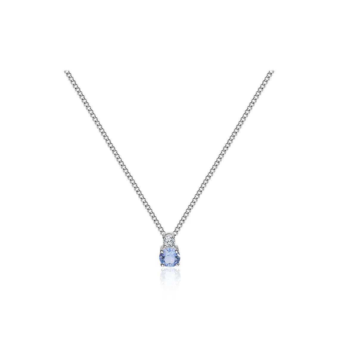 Colares de cristal em liga metálica Givenchy femininos azuis 60563304-NY0
