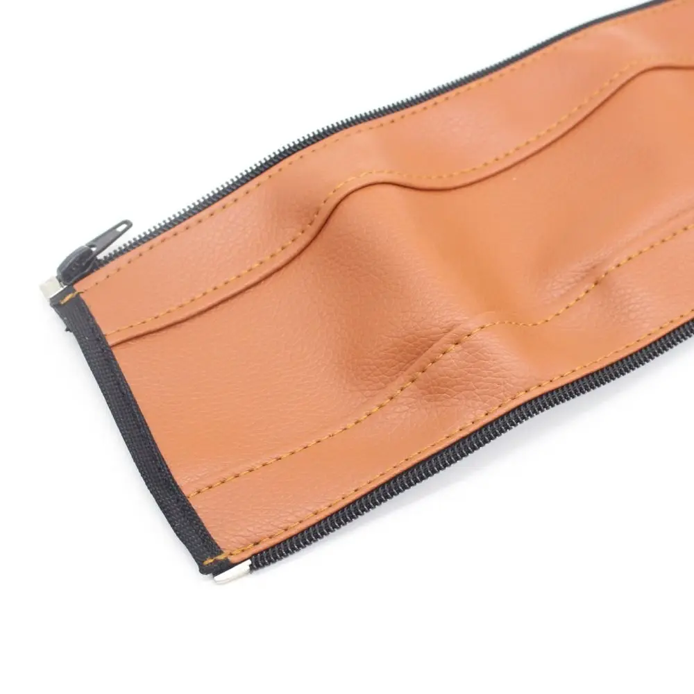 PU Stroller Handlebar Cover Zipper Style Washable Kid Pram Handle Sleeve Anti Slip Universal