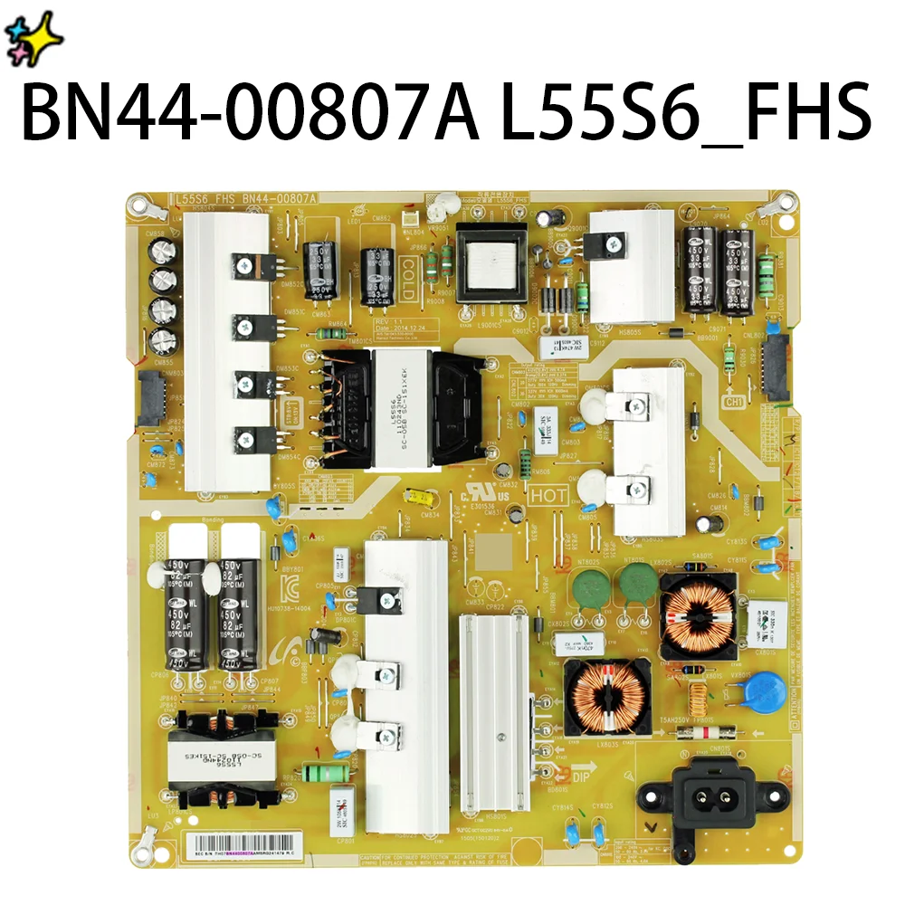 

BN44-00807A L55S6_FHS Power Supply Board/LED is for UA49MU6300WXZW UA49MU6303GXXP UA49MU6303KPXD UA49MU6303KXXM UA50JU6400KXZN