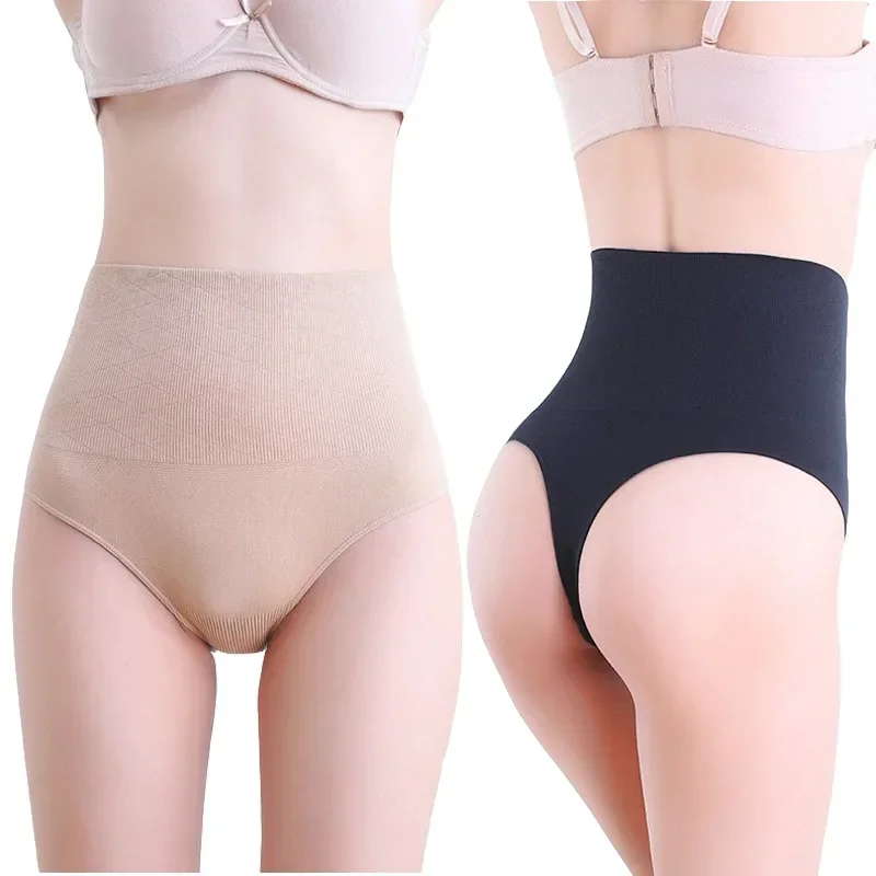 High Waist Butt Lifter Women Sexy Thong Shaper Tummy Control Panties Shaping Underwear Waist Trainer Pulling Briefs Shapewear