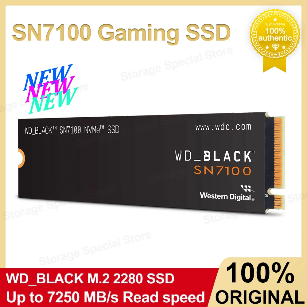 WD_BLACK SN7100 SSD M.2 2TB Review: Real Performance in My Gaming