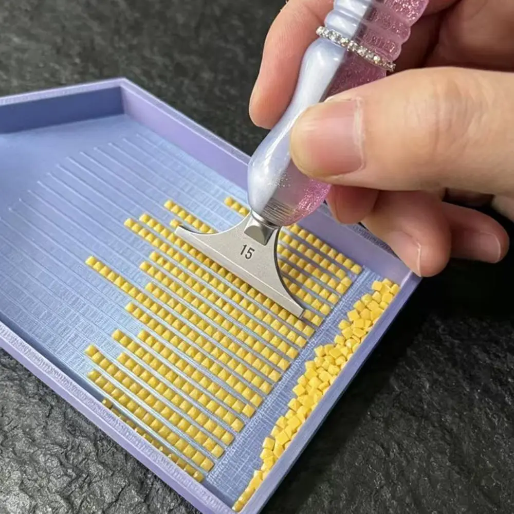 New 12/15/20/25 Head Diamond Painting Big Long Pen Tip, Thin Multifunctional Threaded Tip Embroidery Nail Art Tool - view 5