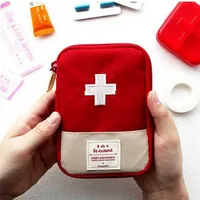 Portable Medicine Bag First Aid Kit Medical Emergency Kits Organizer Outdoor Travel Household Medicine Pill Case Storage Bag