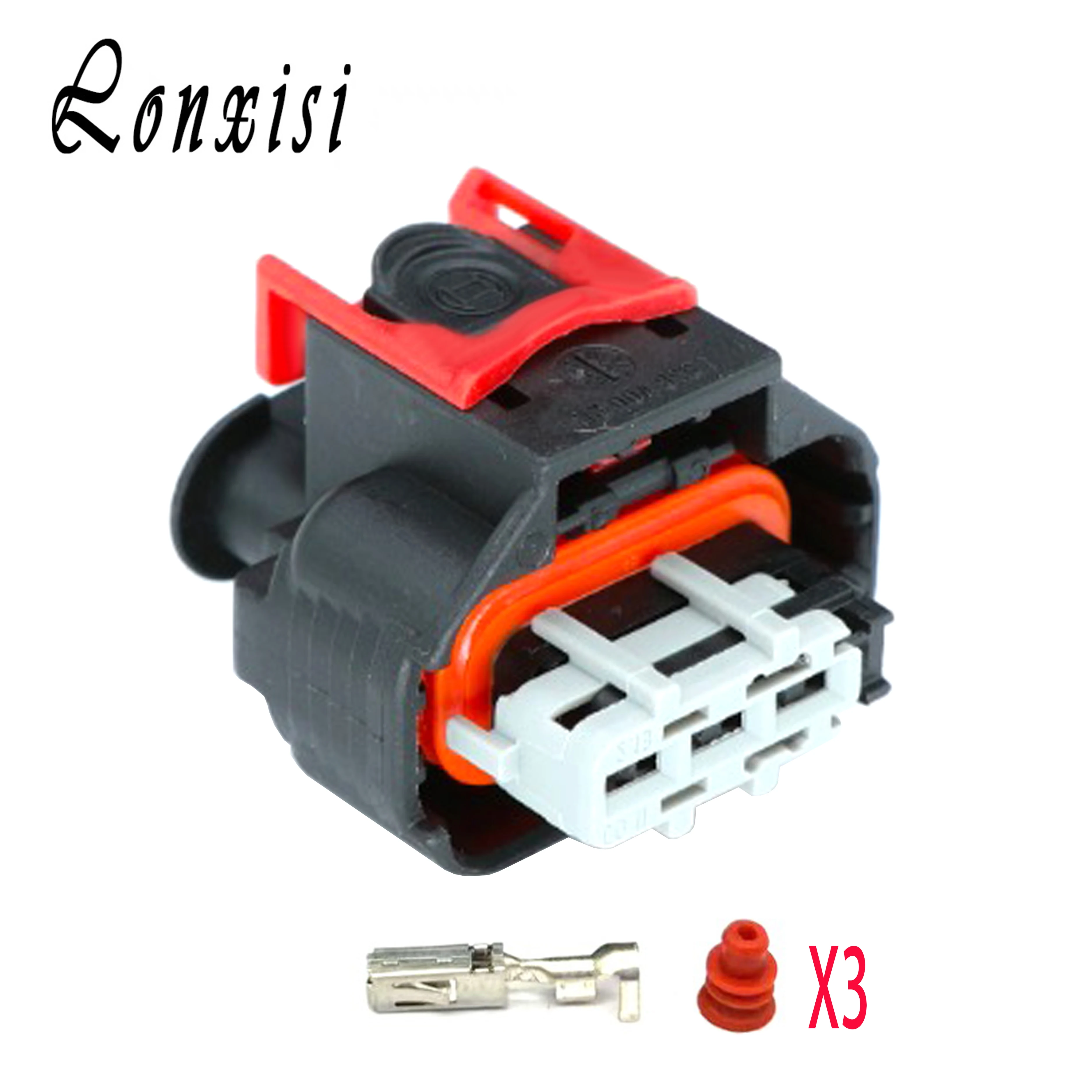 1/5/10 juegos 2/3/4 pines 1928A00517 1928405718 1928405630 montaje de CA Cable del Sensor del boquilla de combustible del coche 1928405521 enchufe eléctrico automático