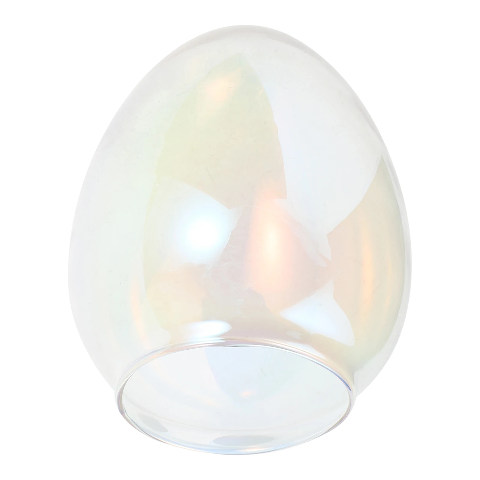 

Transparent Glass Craft Dome Egg Shape Clear Cover for DIY Snow Globe Making Kit Supplies Home Decoration Mini Light Cover Dust