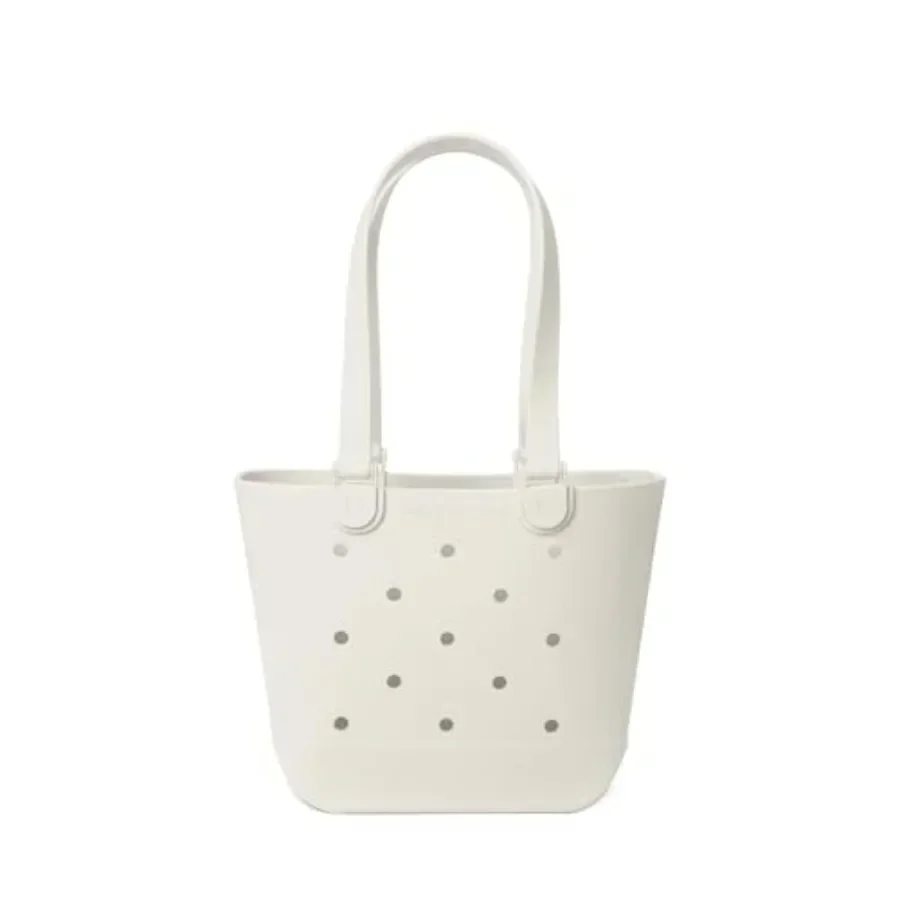 

Beach Bag Waterproof Getaway Rubber Tote with Zipper Pocket for Travel, Pool, Boat, Groceries, Sports