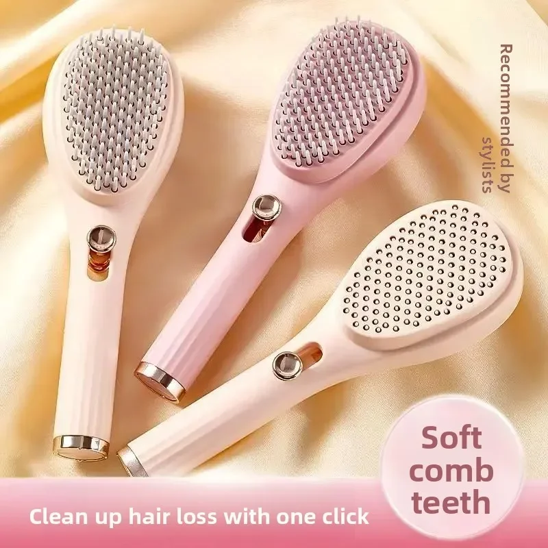 

1 шт. портативная парикмахерская расческа, волшебная выдвижная расческа для волос, антистатическая массажная расческа для кожи головы, парикмахерские инструменты для салона