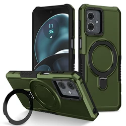 Funda de teléfono a prueba de golpes con soporte O para Moto, cubierta protectora de lente para Moto G22, E32, E13, E14, G14, G24, G34, G04, G54, G84