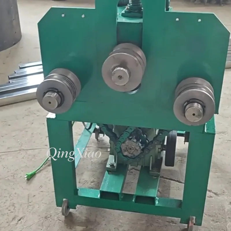 Tube Roller Bender Pipe Bending Machine Round Steel Pipe Arc Curving Bender for Greenhouse Tube Rolling Bender Stainless Steel