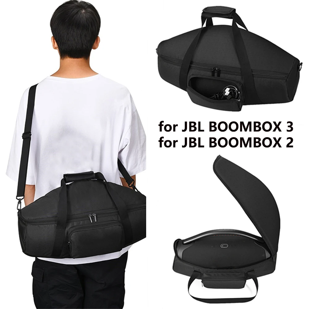 

Portable Carrying Case Storage Bag for JBL BOOMBOX 3/BOOMBOX 2 Wireless Bluetooth-compatible Speaker Shoulder Bags Protect Box