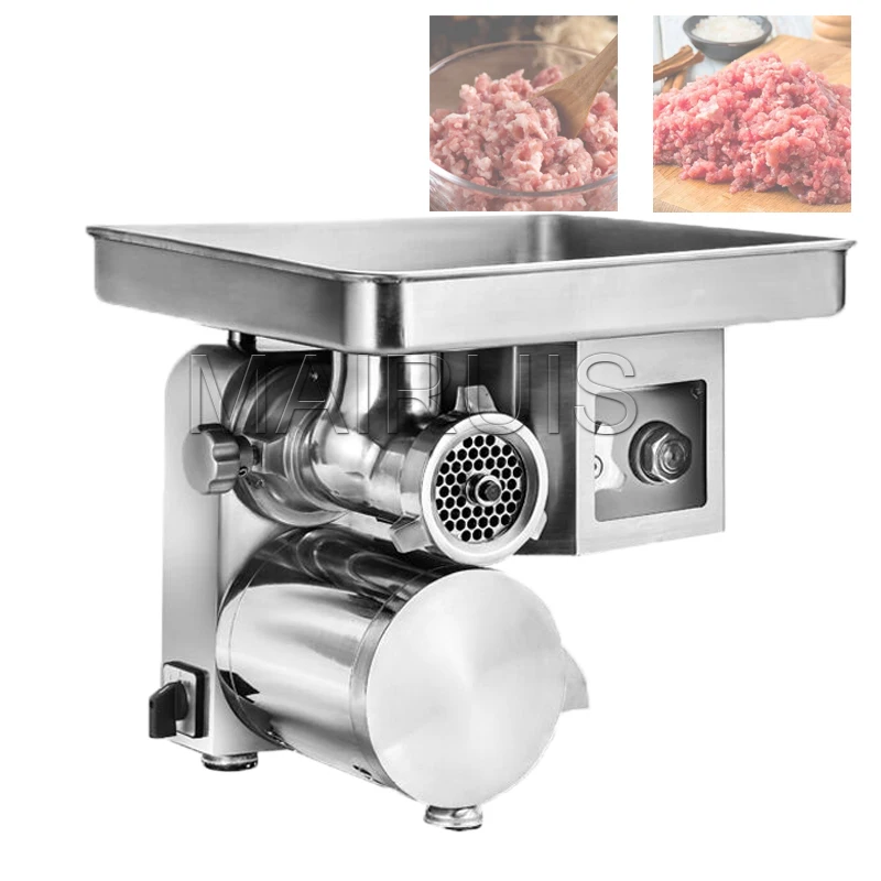 300Kg/H Commercial Electric Meat Slicer Stainless Steel Meat Cutter Grinder Machine