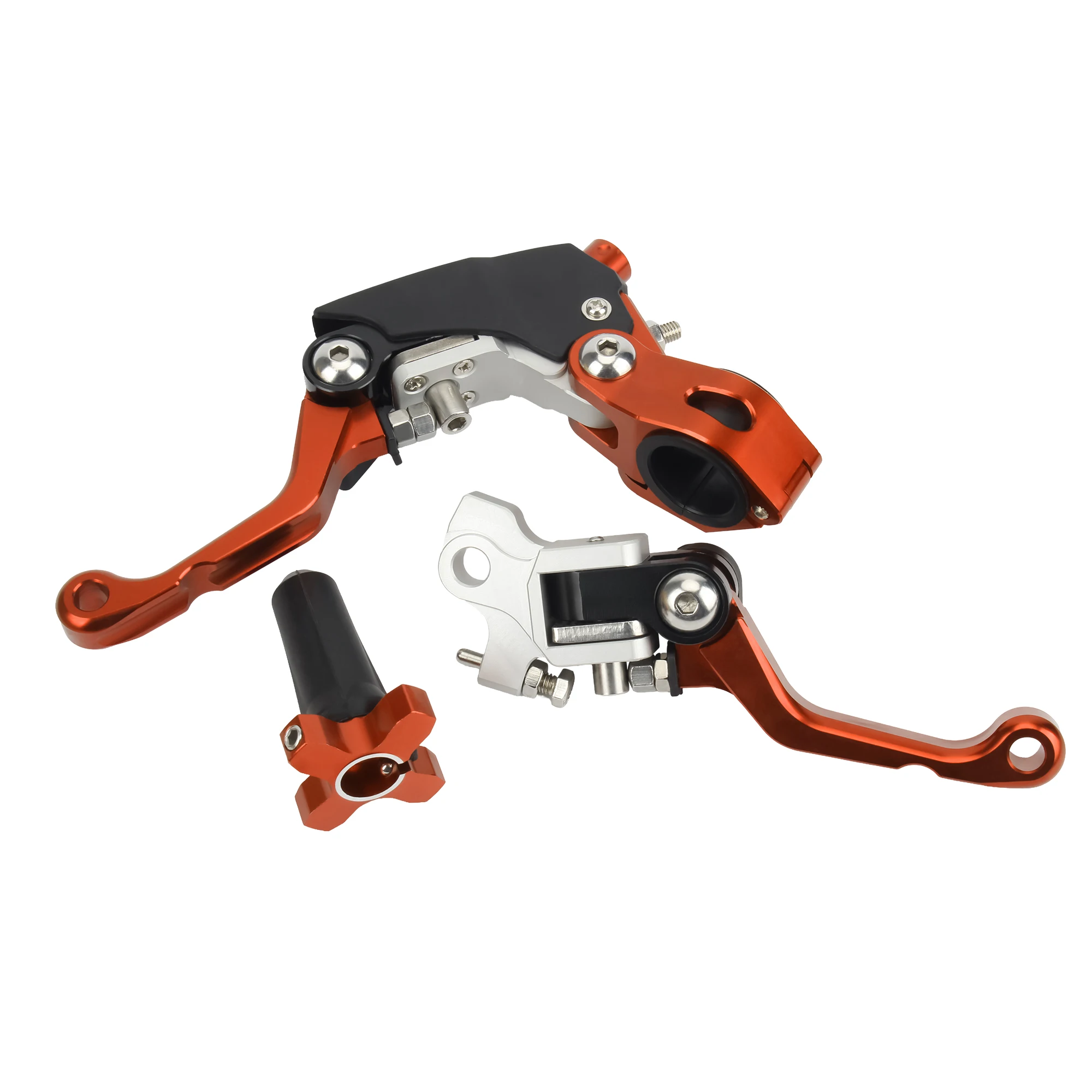 

For HONDA CRF YZF EXC BOSUER KAYO Motorcycle Clutch Brake Lever Two Finger Labor Saving Folding Brake Clutch Lever Motocross