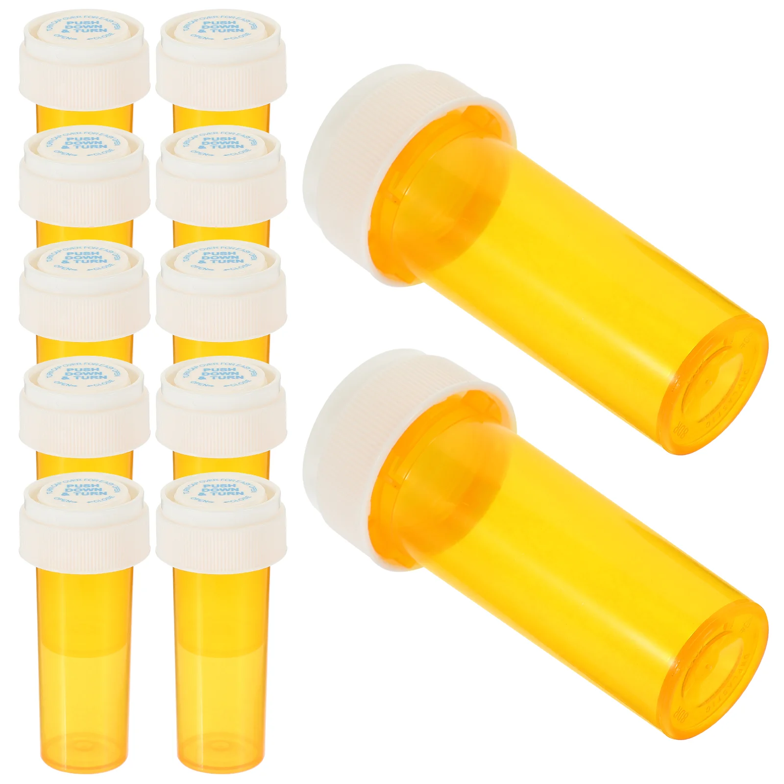 

Pill Bottle Transparent Medicine Bottles EasyOpen Pill Bottle portable Travel WaterProof Mini multiuse Pill box Emergency Supply