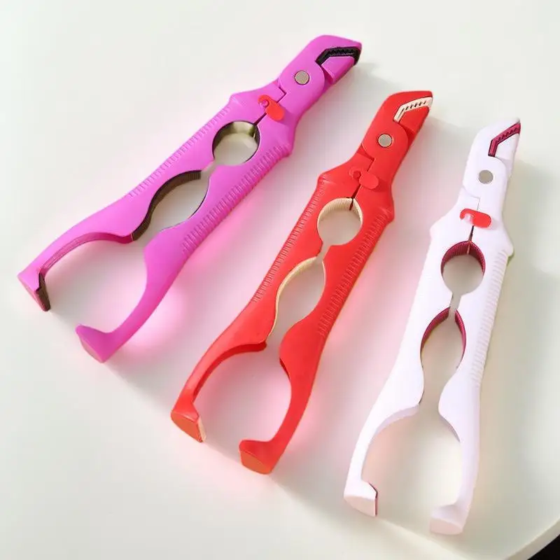 قطعة مكافحة السمط كليب سيليكون أدوات المطبخ قدر حامل مكافحة حرق رافع أدوات المطبخ مجموعة