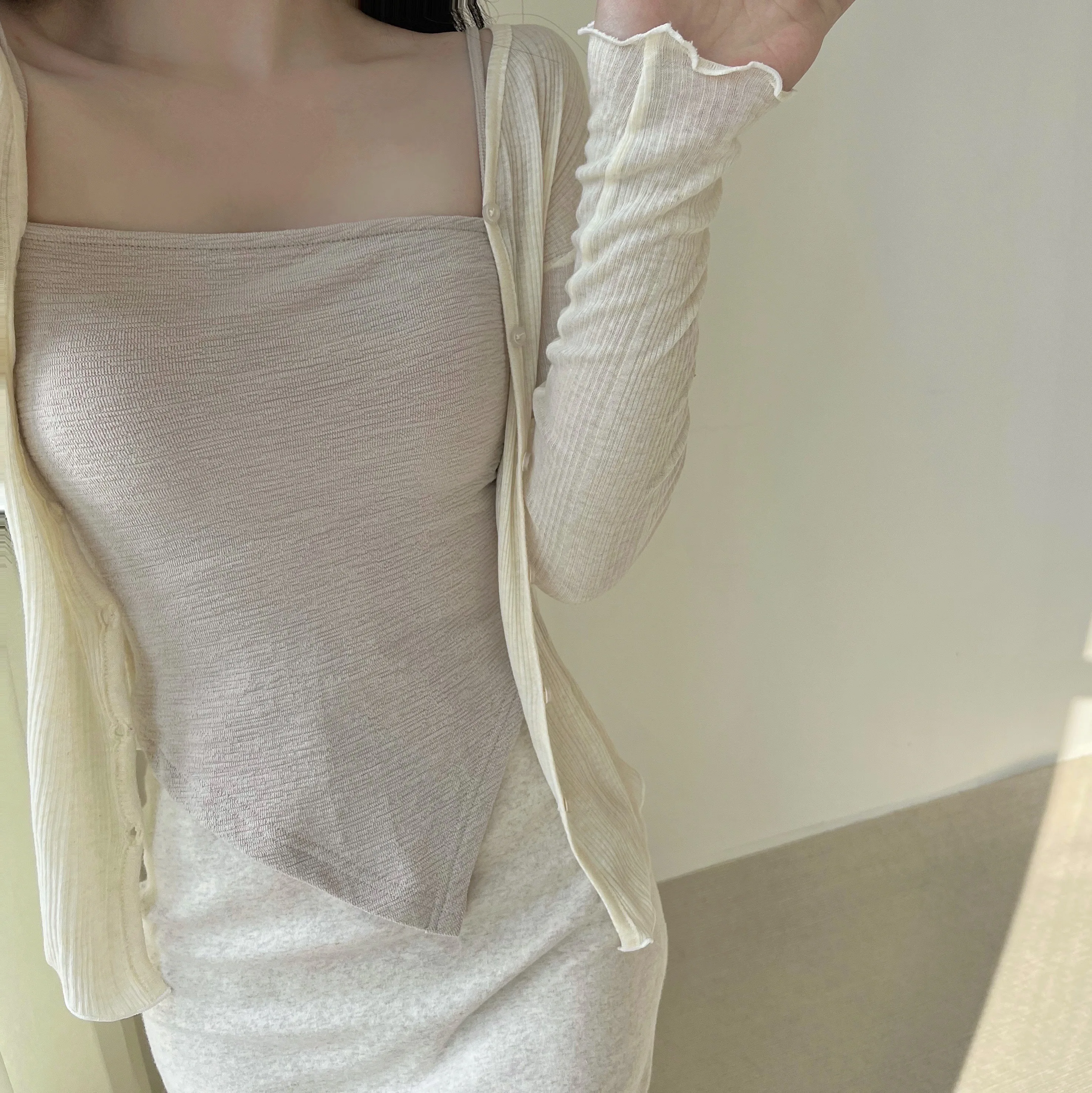 Slim Fit suave viento capa Base distintiva lado oblicuo Bandeau Top ort Sle Color puro novedad de verano llegada chaleco de mujer
