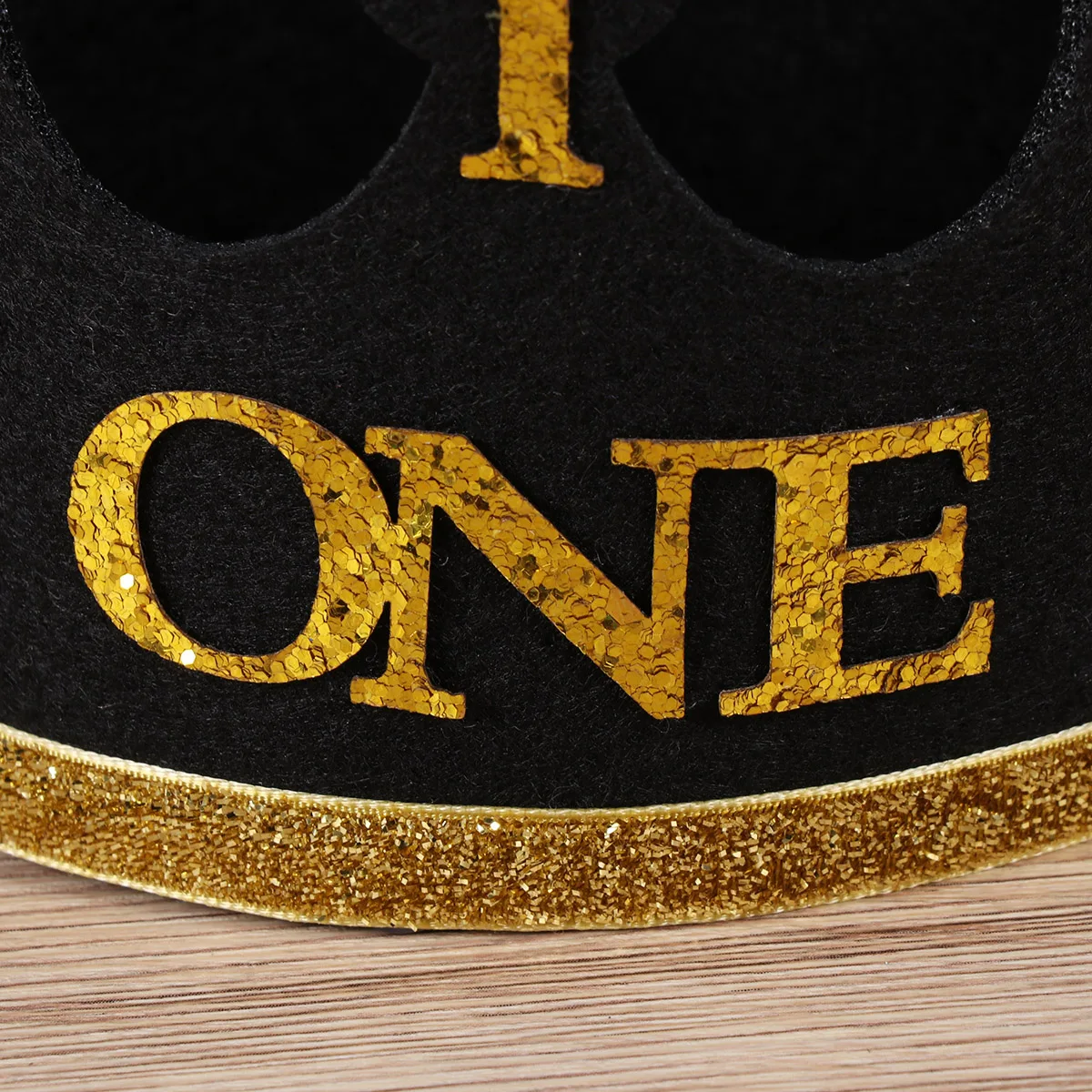 

Baby Birthday Hat Decorations 1st Crown Funny Boy Girl Cloth Material Durable Safe Party Gathering Photos Memories