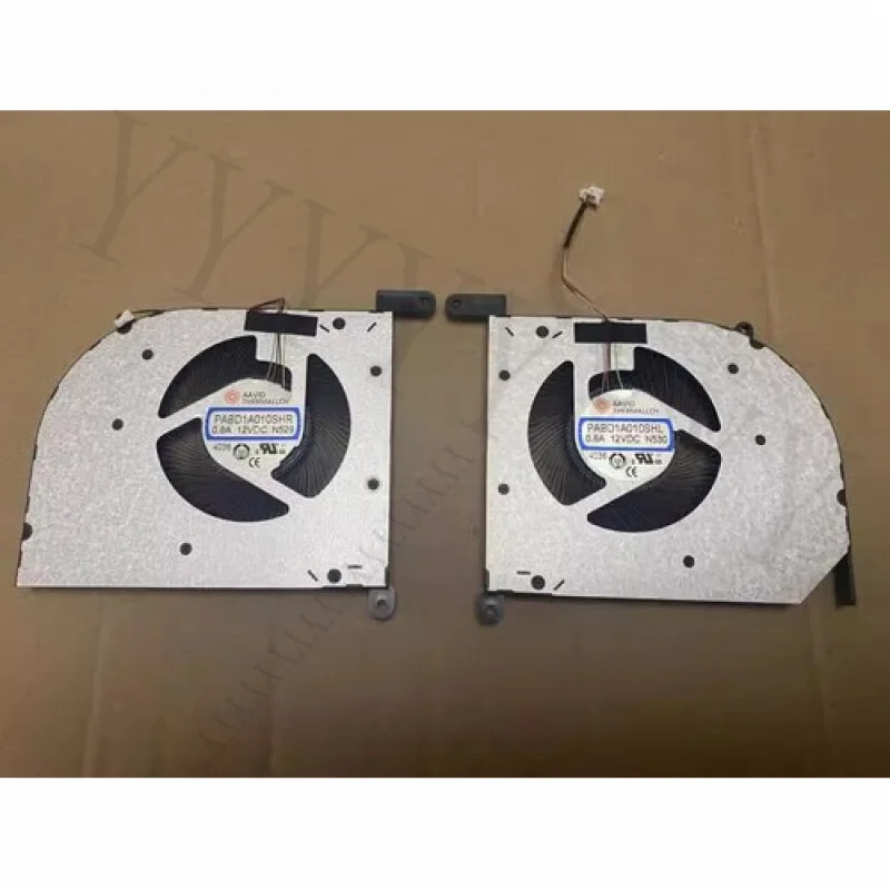 Y+New For MSI Stealth 18 AI Studio A1V MS-1831 CPU GPU Fan PABD1A010SHR N529 N530