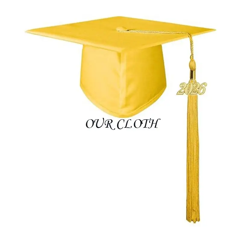2026 Graduation Hat for Parties and Ceremonies Comfortable Lightweight Cloth Y1AC