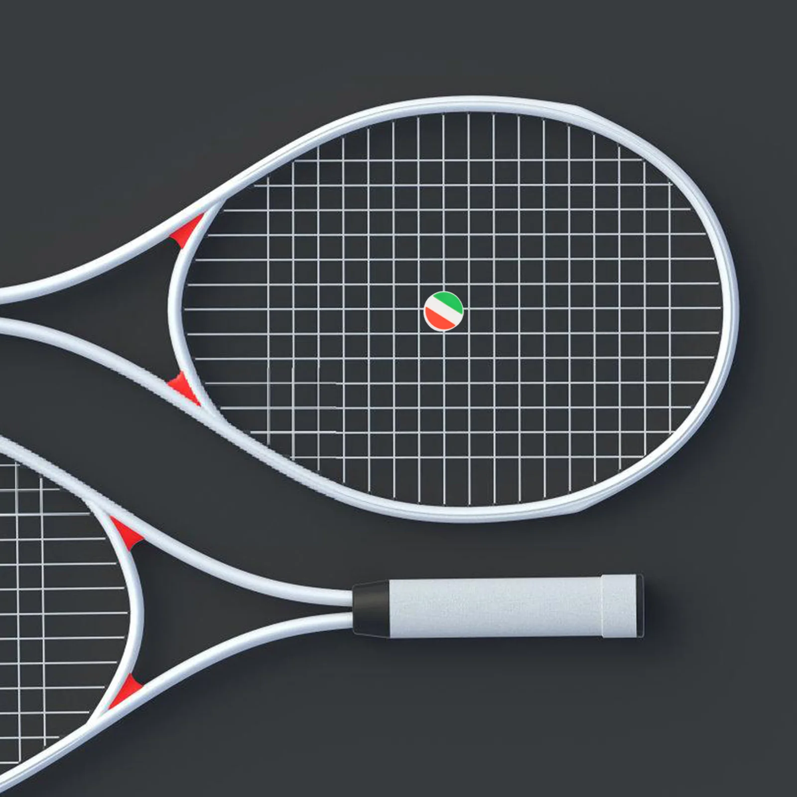 

5Pcs Tennis Racket Vibration Dampeners Silicone Shock Absorbers Shock Absorbing Cushioning for Tennis and Racquetball Players