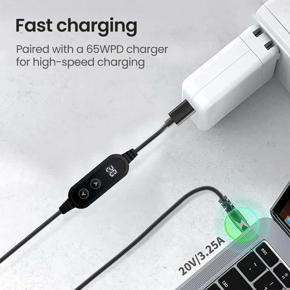 USB C to DC Power Boost Cable Type C To DC Fast Charging 5V To 12V Boost Converter Cable Adapter For Wireless Router TV BOX