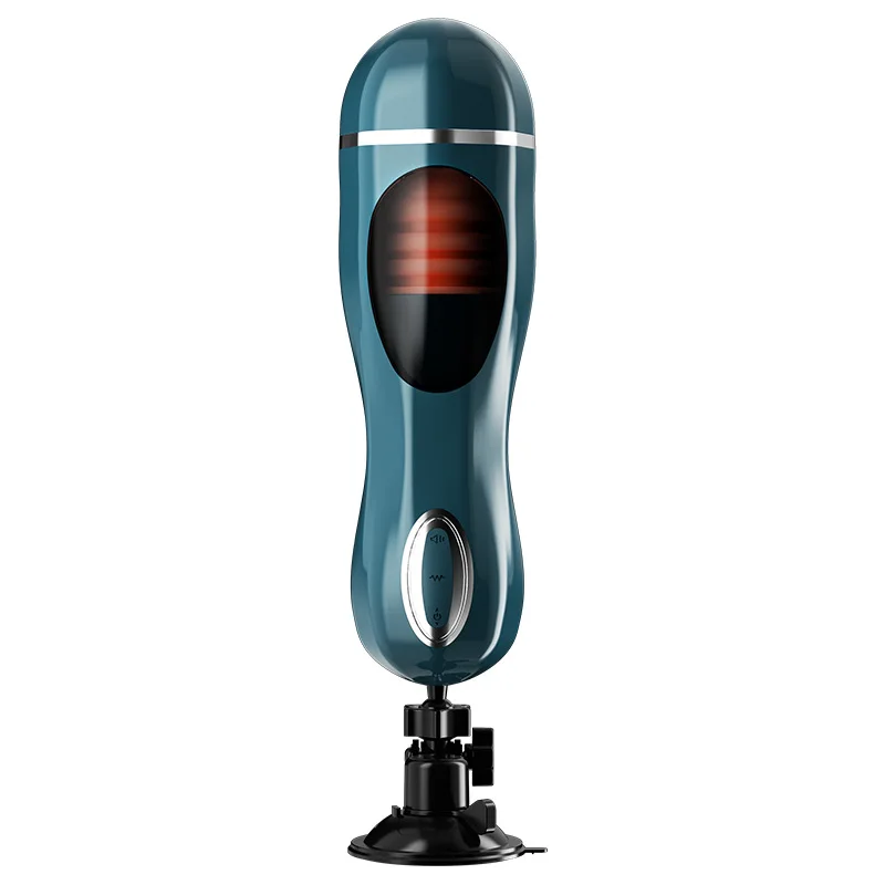 جهاز استمناء ذكر آلي - ضربة تهتز وتلسكوبية مع سرعات متعددة للتدريب بدون استخدام اليدين