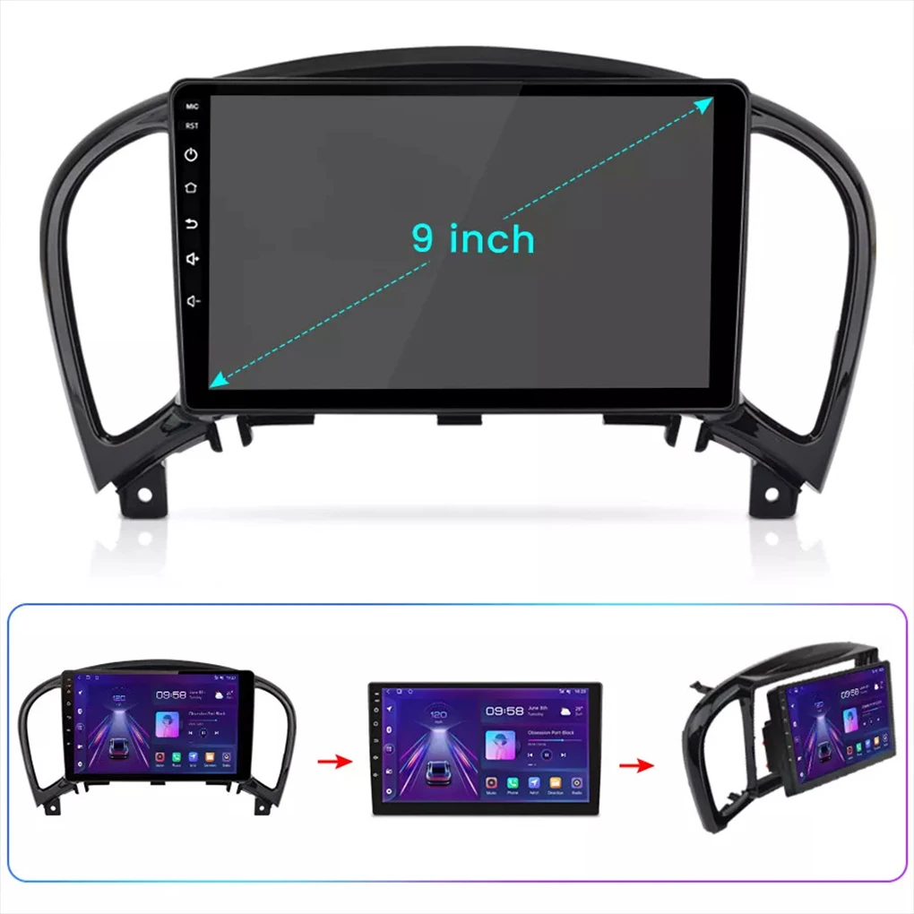 DAB Car Radio With Built-in Microphone And FM Radio For Clear Communications Touchscreen WIFI