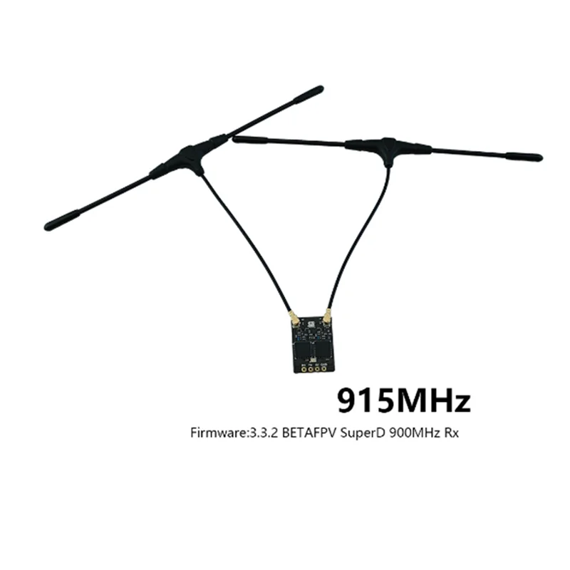 Excelente para Sologood Superd 915Mhz receptor de diversidad Drones FPV de largo alcance con máquinas transversales de montaje lejano