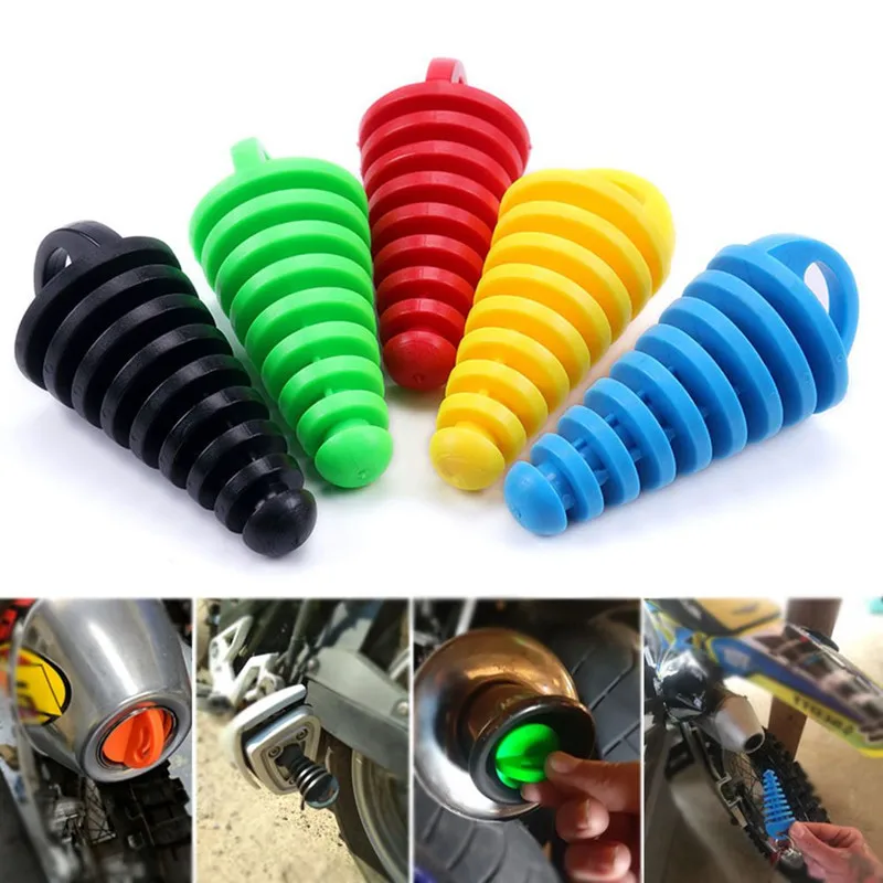 Motorcycle Exhaust Pipe Motocross Tail Plug Silencer Muffler Wash end For YAMAHA XMAX125 XMAX250 XMAX 400 X300 VMAX 1700 VMAX1