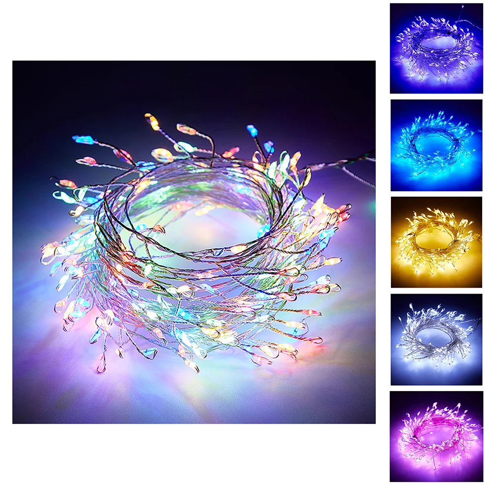 

Led Fairy Lights Waterproof Super Bright Energy Saving USB Powered Cluster Starry String Lights For Indoors Outdoors Decoration