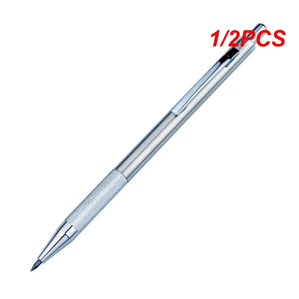 

1/2PCS High Quality Titanium Bolt Action Ballpoint Pen Self Defense EDC Writing Tools for Outdoor Traveling Office Gift