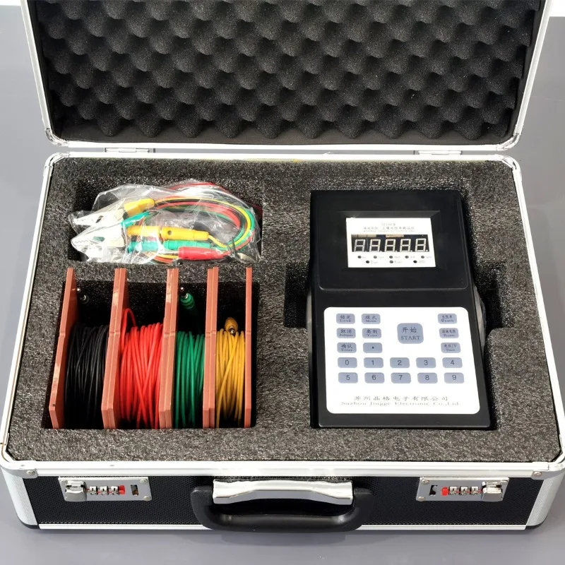 

Grounding resistance tester, soil resistivity tester