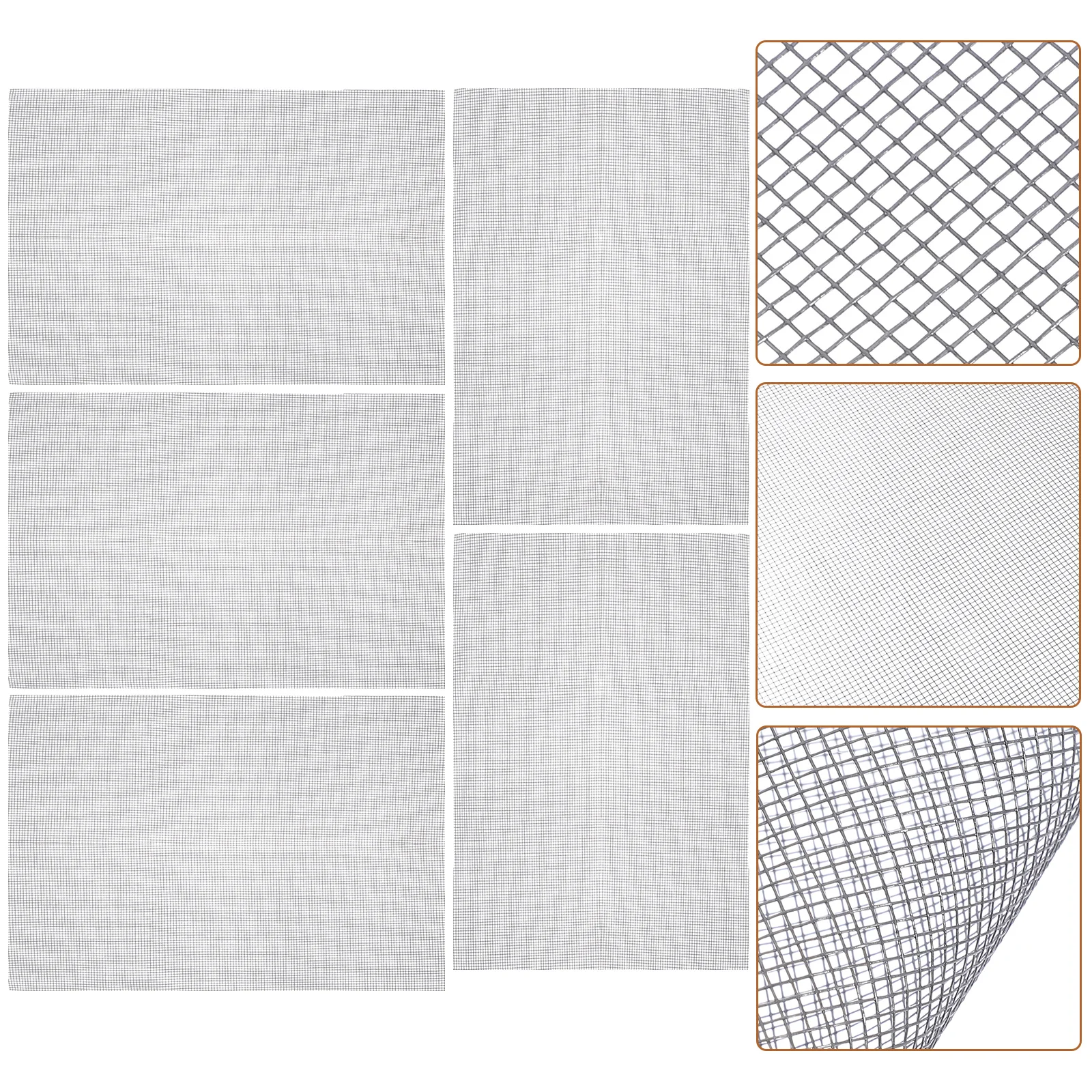 

5pcs Flowerpot Pad Plant Pot Bottom Net Bonsai Plant Pot Bottom Net Drainage Gasket For Succulent Garden Planter Hole Filters