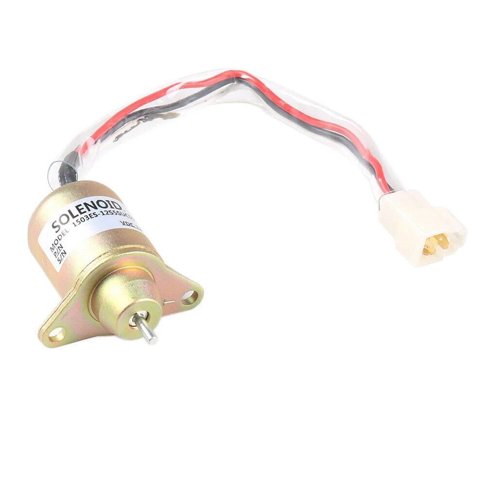 12V Engine Fuel Shut Off Solenoid Valve Shutdown for 119653-77950