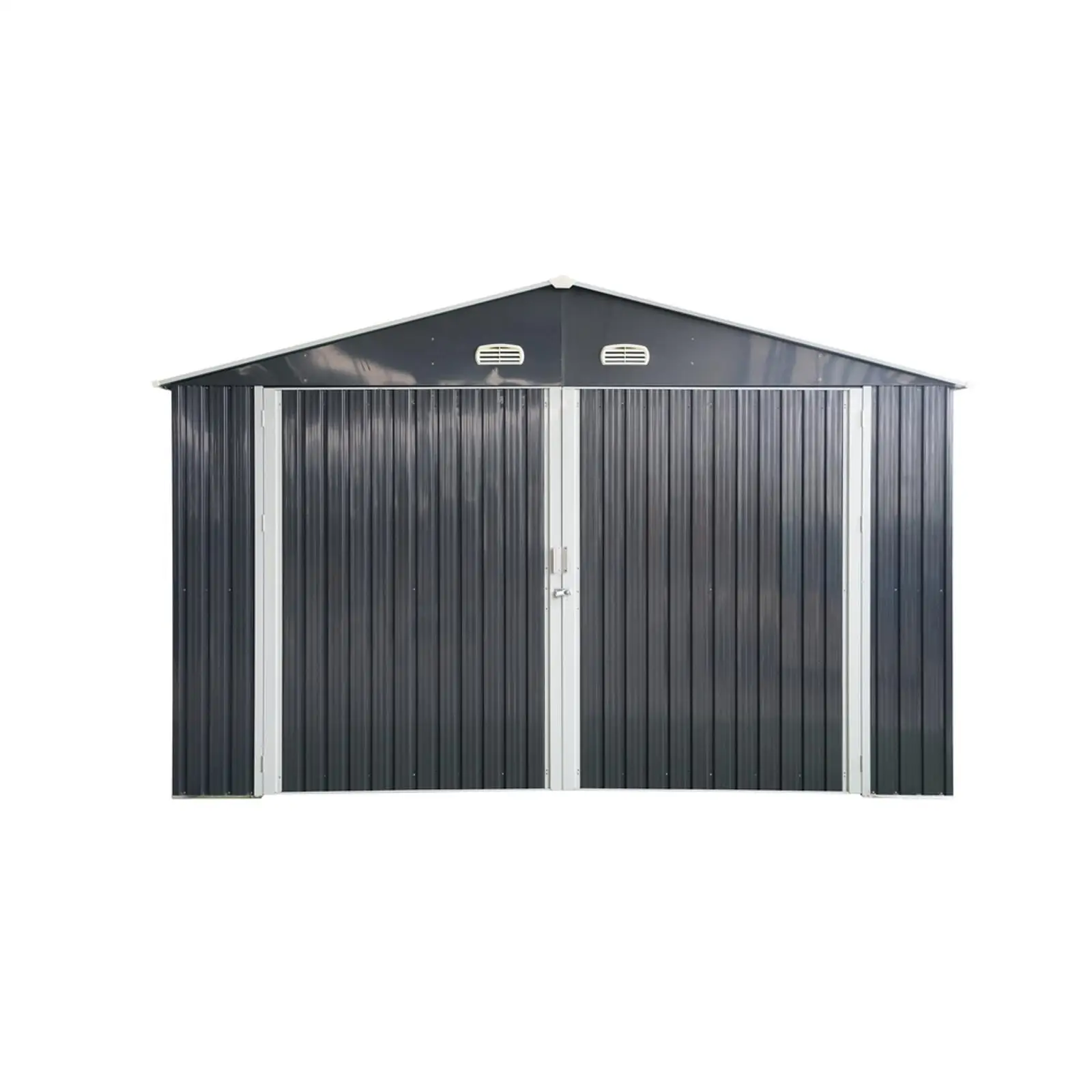 

Spacious Outdoor Storage Shed: This 13x20FT outdoor storage shed offers a