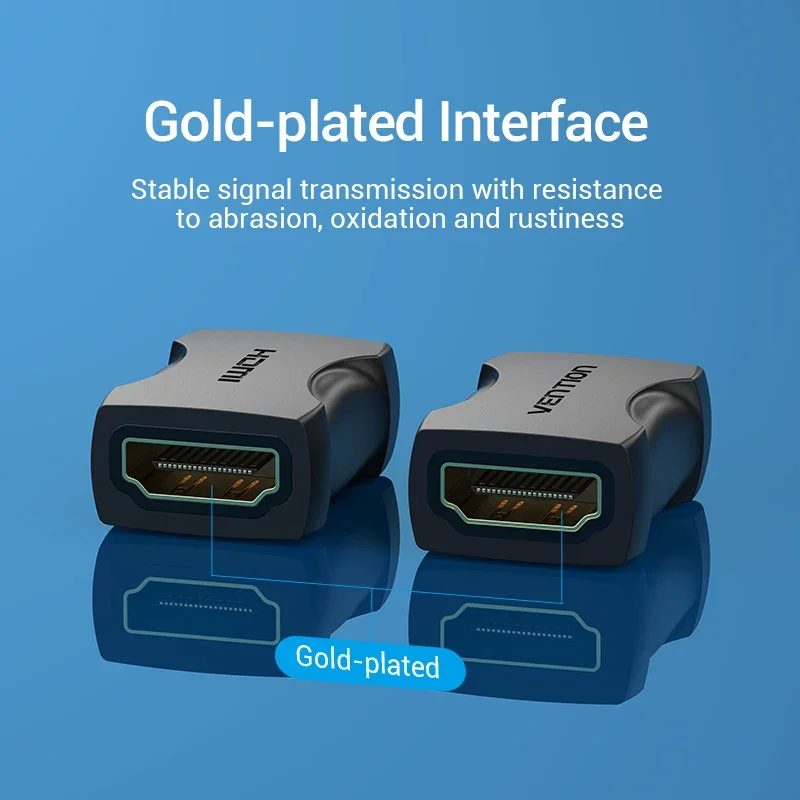 Vention HDMI удлинитель женский-мама HDMI кабель-удлинитель адаптер для монитора PS4/3 Nintendo Switch HDMI 2.0 кабель-конвертер