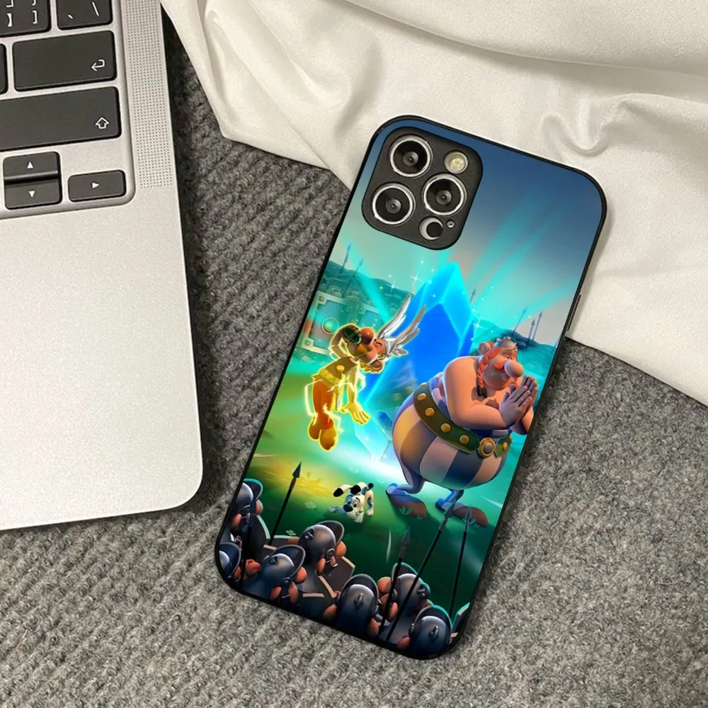 Asterix O-Obelix Phone Case For iPhone 15 6 7 8 Plus 11 12 13 14 Pro SE 2020 MAX Mini X XS XR Back Funda Cover