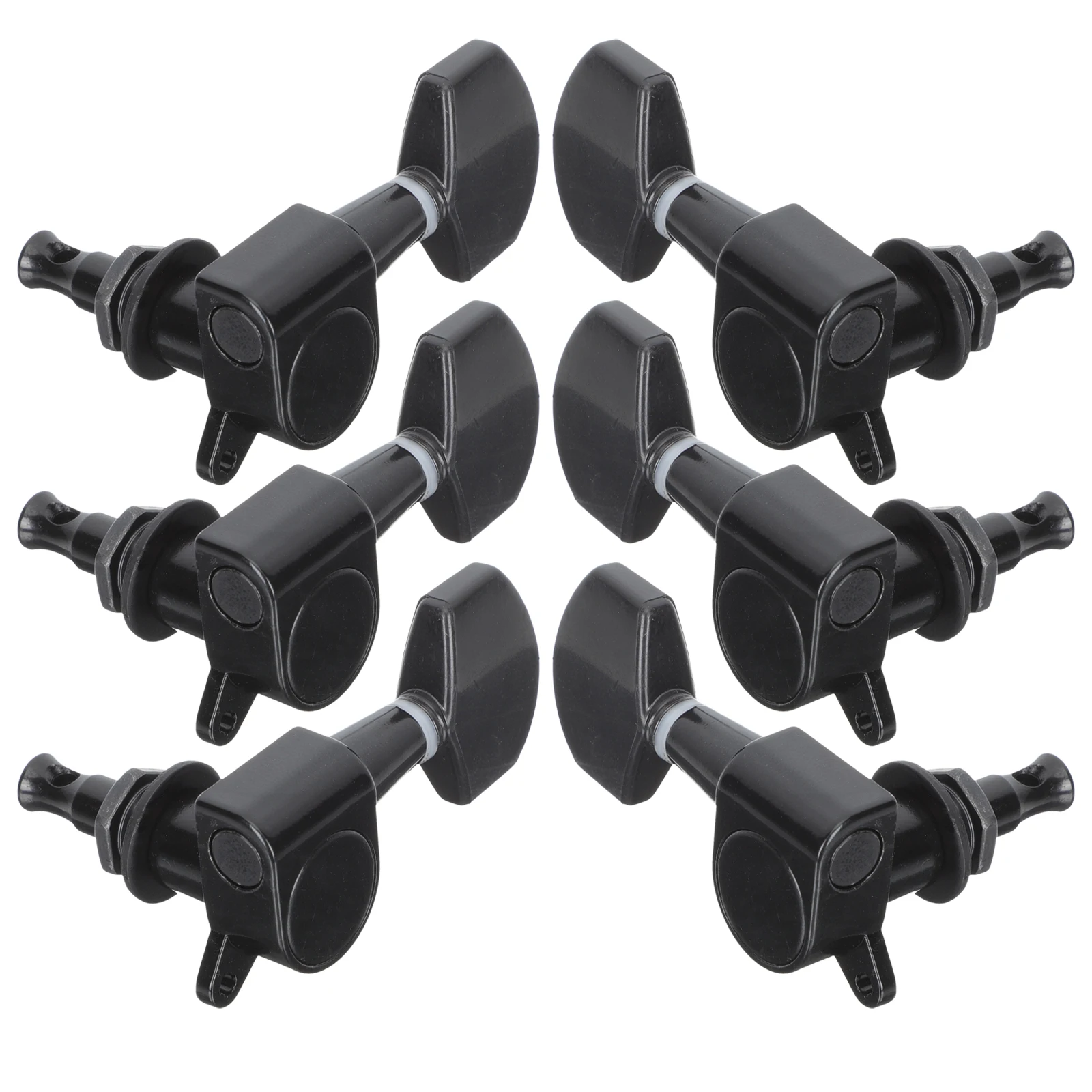 

6 Pcs Guitar Tuners Head Peg Accessory Knob Replacement Tuning Pegs Accessories Zinc Alloy Professional