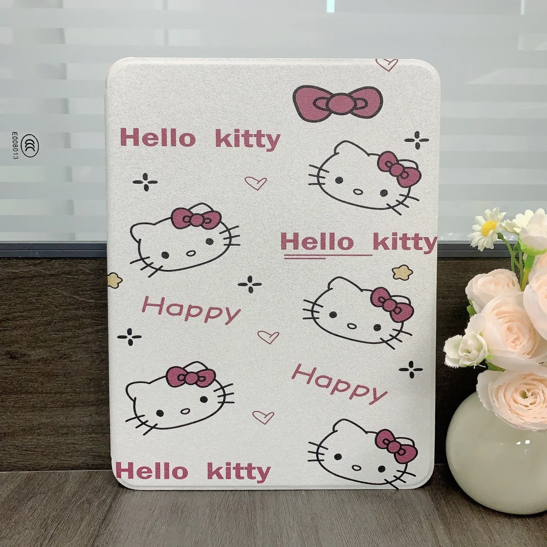 

Чехол Hello Kitty для iPad 10-го поколения 10,9 дюйма, чехол для iPad 21 9-го, 8-го поколения 10,2 дюйма, Air4, 5, Mini6, 8,3 дюйма, 360 градусов ° Вращающийся акриловый футляр