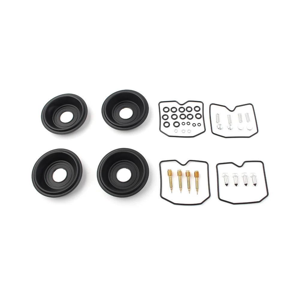 4SETS For Suzuki GSF600 S BANDIT GSF 600 S 1996-2003 Carburetor Repair Kit Vacuum Diaphragm