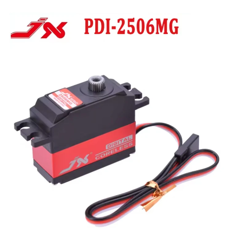 JX Servo PDI-2506MG 6.6KG Metal Gear Digitale Coreless Servo Voor RC Auto RC 450 500 Helikopter Vliegtuig met vaste vleugels