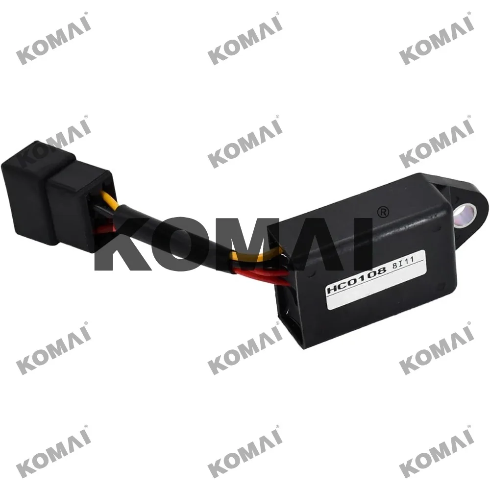 XOJOX Glow Plug Timer Relay YM128300-77920 128300-77920 For Komatsu Backhoe Loaders WB140 WB140PS WB150 WB150AWS WB150PS For Yan